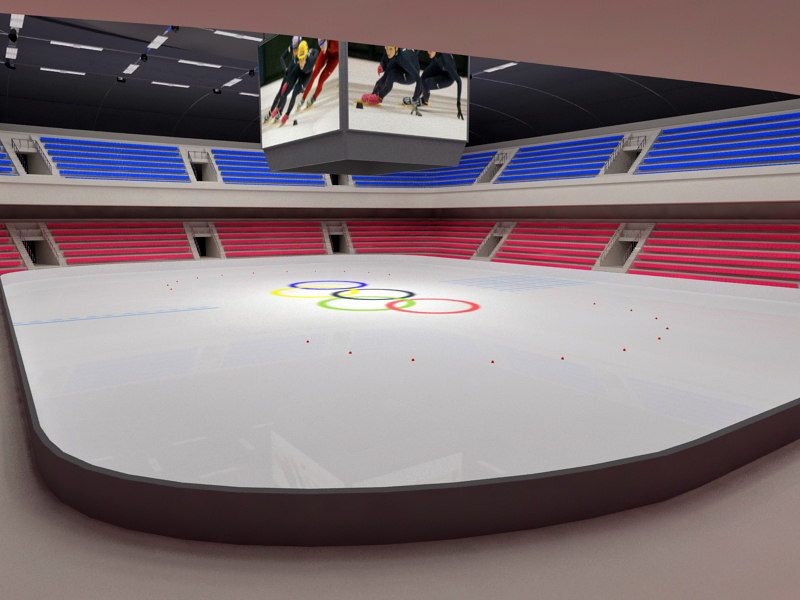 short long track arenas 3ds - Short/Long Track Arenas - Interior and Exterior... by Tornado Studio