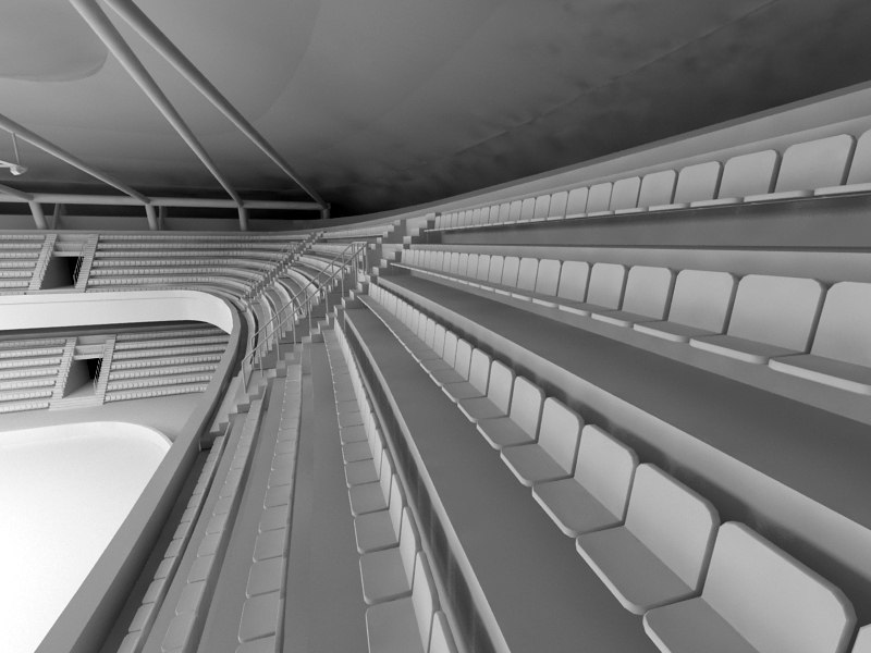 short long track arenas 3ds - Short/Long Track Arenas - Interior and Exterior... by Tornado Studio