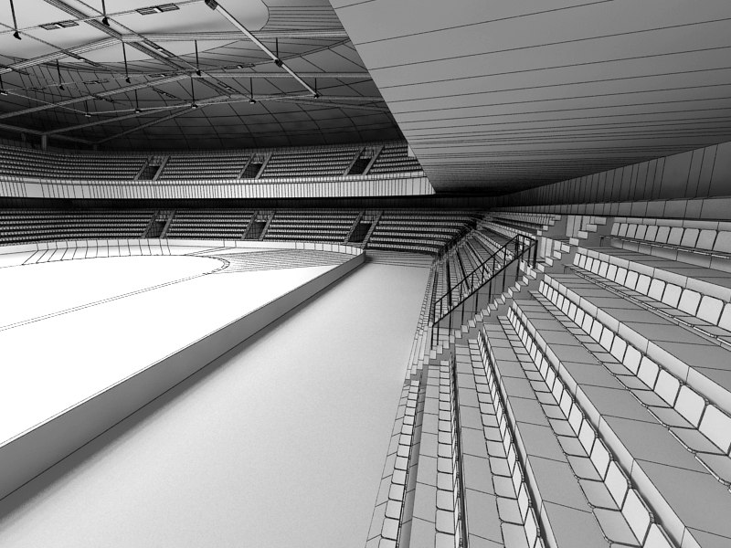 short long track arenas 3ds - Short/Long Track Arenas - Interior and Exterior... by Tornado Studio