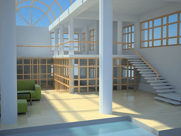 interior house max - Detailed home interior by studiorender