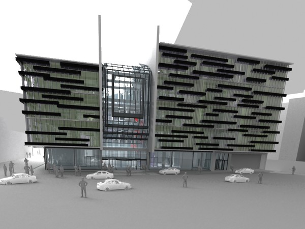max commercial centre - Commercial Building by studiorender