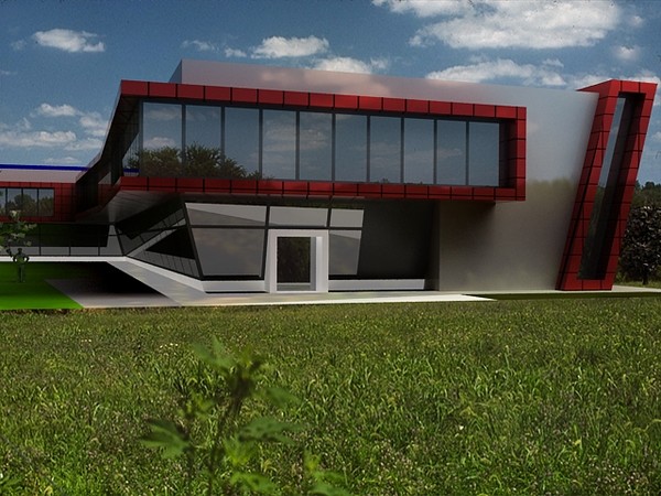 dxf office building - Offices by studiorender