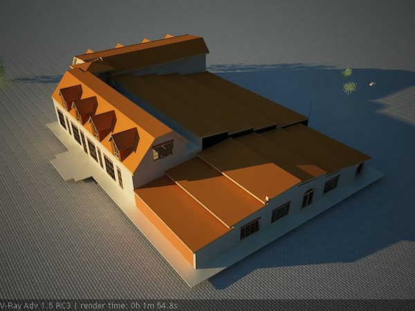 small motel c4d - Motel by studiorender