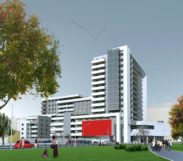 definition business centre 3d model - High Definition Business Centre by studiorender