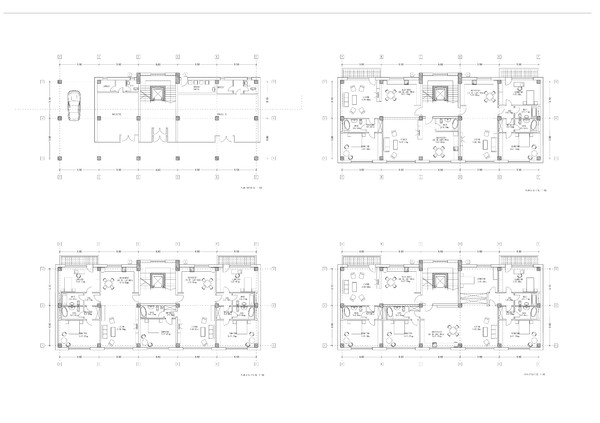 3d neighborhood housings model - Residential Building by studiorender