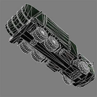 3ds max ready garbage truck - Garbage trucks collection... by GameArt3D