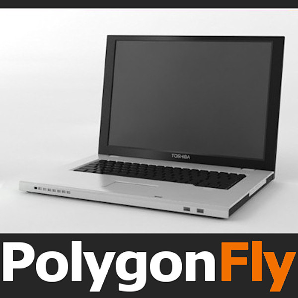 max laptop 01 - LAPTOP_01 by PolygonFly