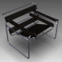 wassily chair 3d obj