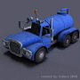 truck cartoon 3d model