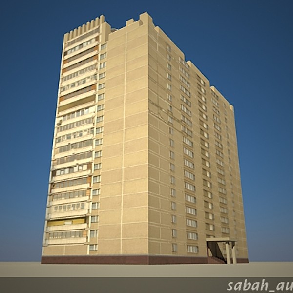 3d building games - Lowpoly Building_010 by sabah_au