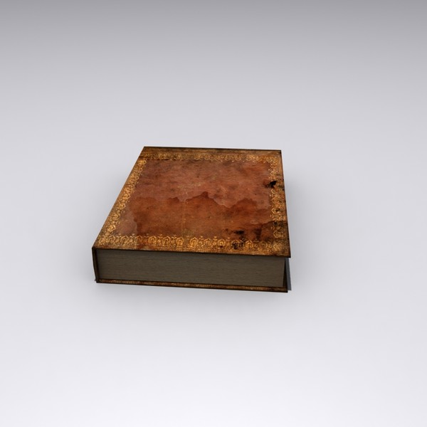 3d old book - Old Book by Game Model Creations