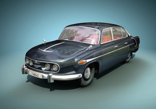 tatra luxury t603-2 3d 3ds - Tatra T603-2 by Warag