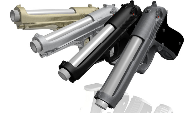 m9 beretta pistol obj free - Berettas by daedra066
