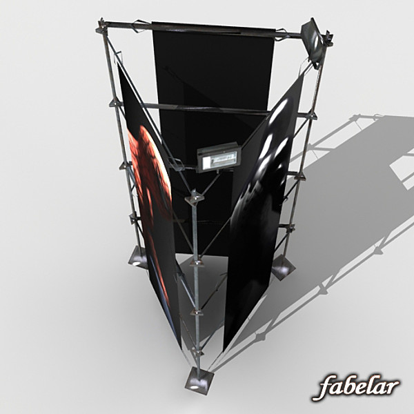3d model billboard - Billboard  03 by fabelar