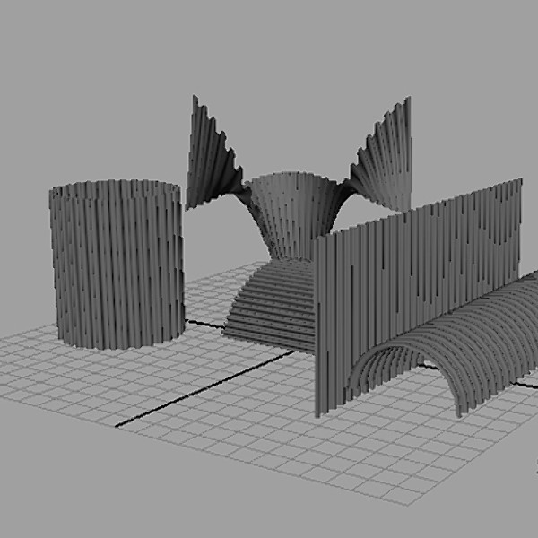 3d random wavy shapes model - waveyworks.mb by Justjayspawn