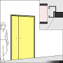 202 Door metal double