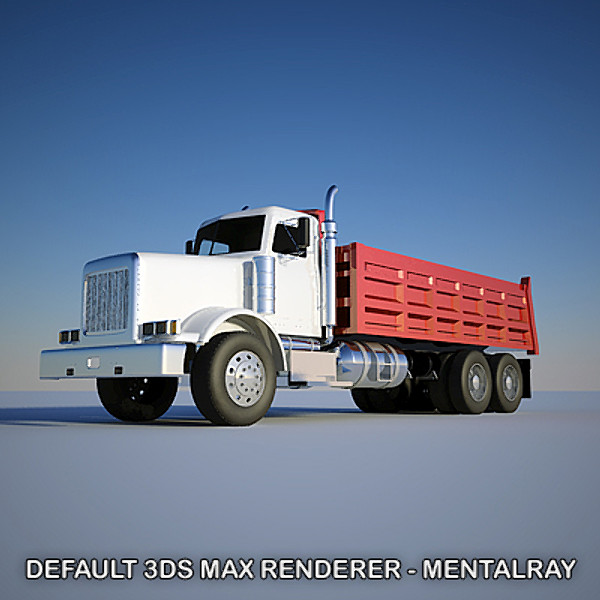 dump truck 3d model - Dump Truck by vankata