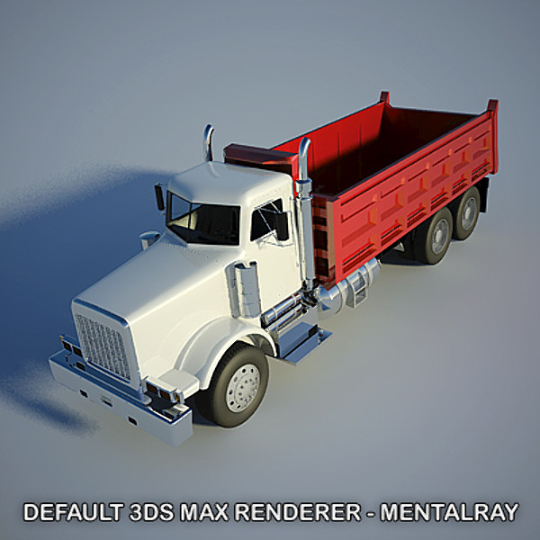 dump truck 3d model - Dump Truck by vankata