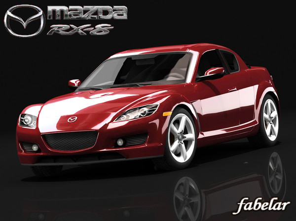 3d rx8 materials model - RX8 std materials by fabelar