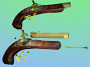 3d flintlock pistol model