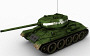 3d t34-85 mograph model