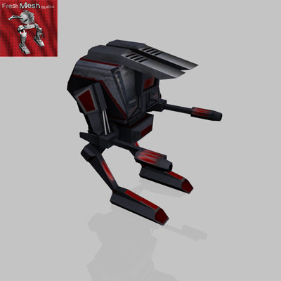 obj space robot - Droid_01 by Fresh Mesh Studios