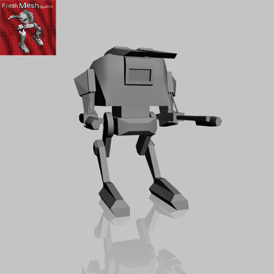 obj space robot - Droid_01 by Fresh Mesh Studios