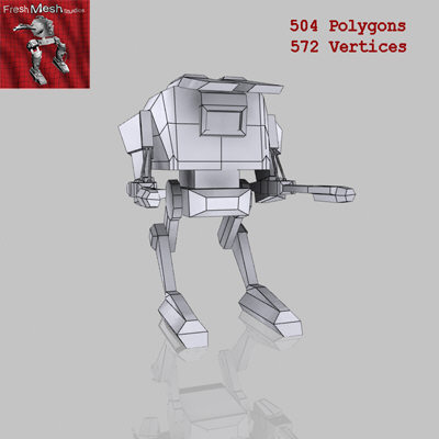obj space robot - Droid_01 by Fresh Mesh Studios