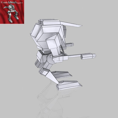 obj space robot - Droid_01 by Fresh Mesh Studios