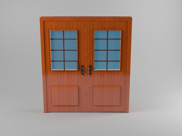 3d max double door - Double door by dentonvanzan