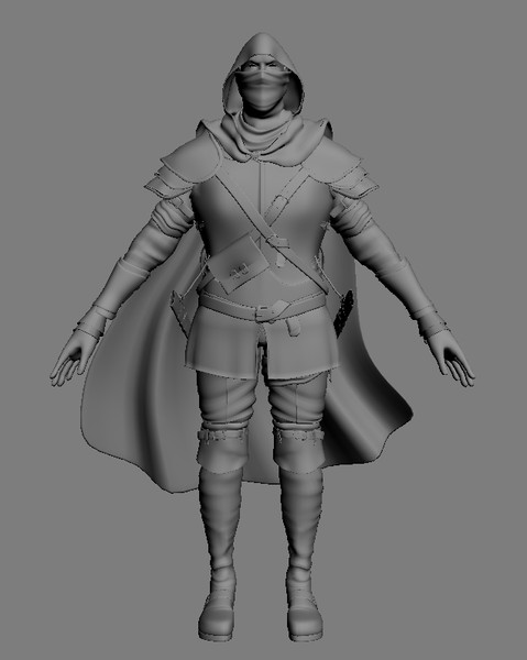 3d thief - Thief by dentonvanzan