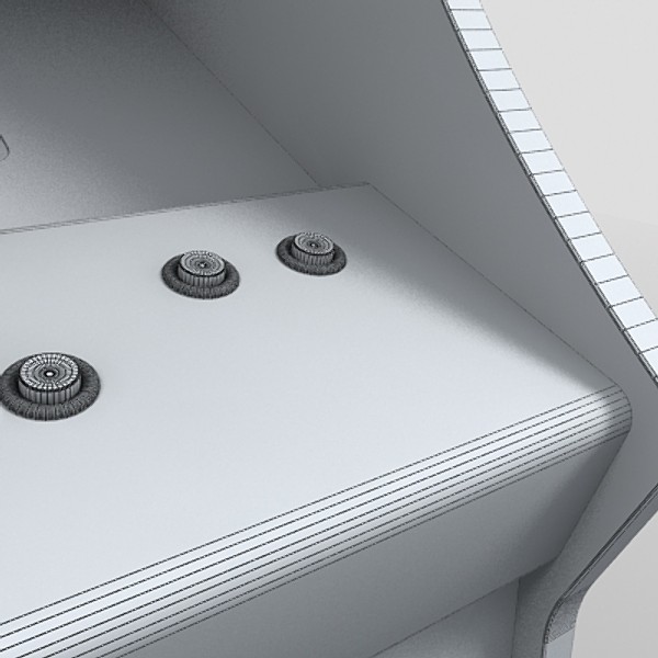 3d model arcade stand ups - - arcade stand ups by monkeyodoom