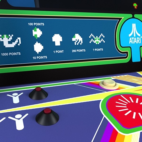 3d model arcade stand ups - - arcade stand ups by monkeyodoom