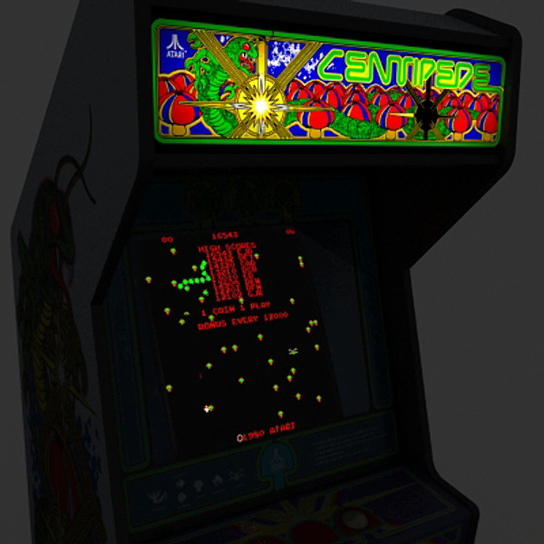 3d model arcade stand ups - - arcade stand ups by monkeyodoom