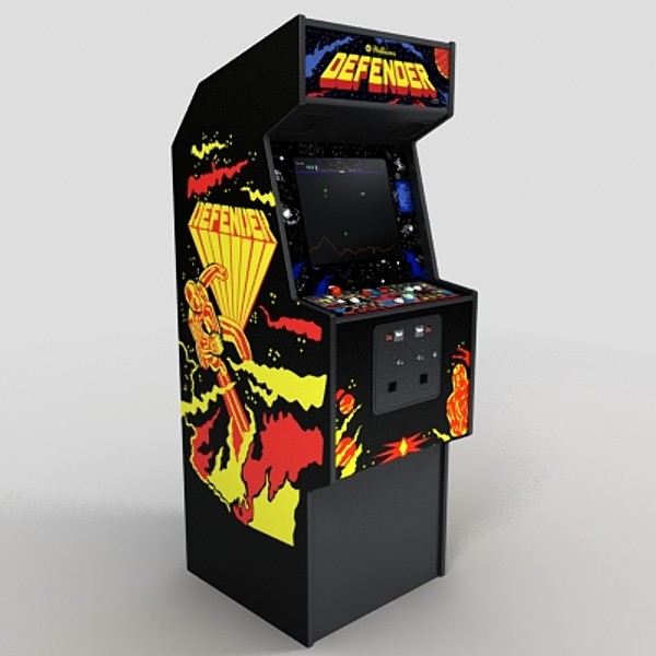 3d model arcade stand ups - - arcade stand ups by monkeyodoom