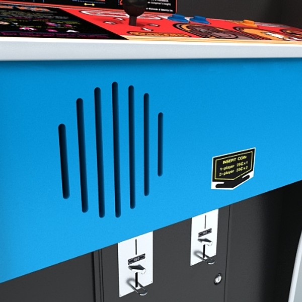 3d model arcade stand ups - - arcade stand ups by monkeyodoom