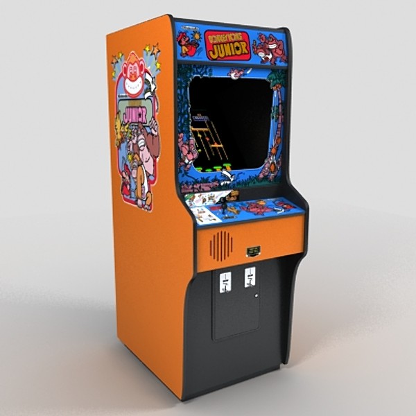 3d model arcade stand ups - - arcade stand ups by monkeyodoom