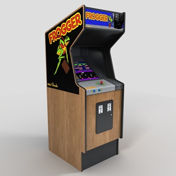 3d model arcade stand ups - - arcade stand ups by monkeyodoom