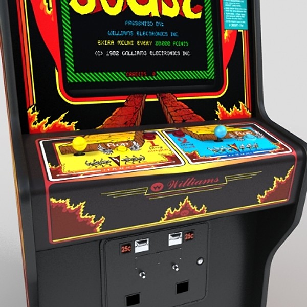 3d model arcade stand ups - - arcade stand ups by monkeyodoom