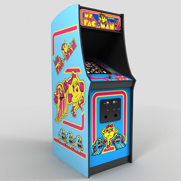 3d model arcade stand ups - - arcade stand ups by monkeyodoom