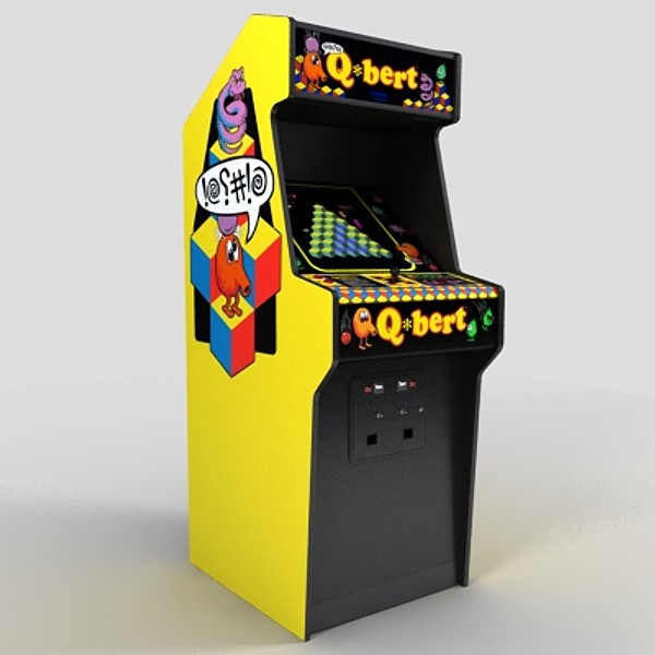 3d model arcade stand ups - - arcade stand ups by monkeyodoom