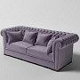 classical sofa tufted 3d x