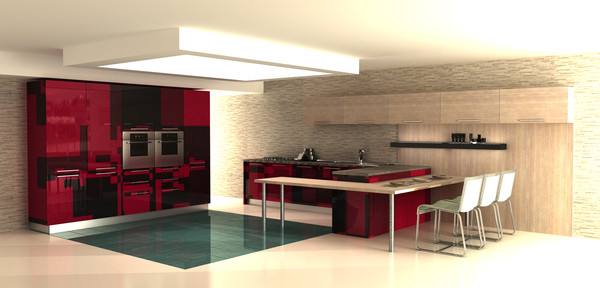 maya kitchen - Kitchen by studiorender