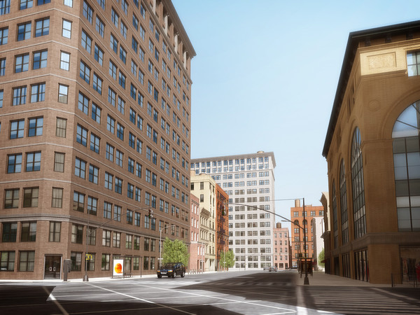 city street 3d model - CITY STREET by Nodexis