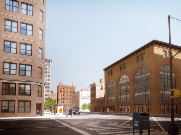 city street 3d model - CITY STREET by Nodexis