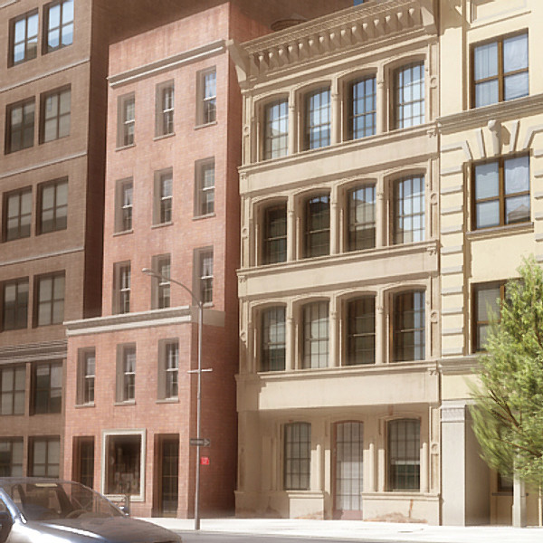 city street 3d model - CITY STREET by Nodexis