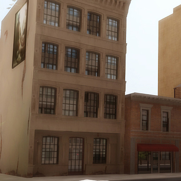 city street 3d model - CITY STREET by Nodexis