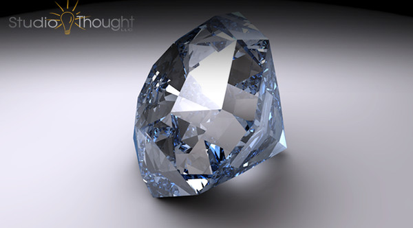 maya diamond hdr scene - HDR Light Scene (3D Diamond) by StudioThought