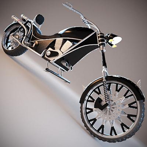 3dsmax bike - Bike by Stubborn3D