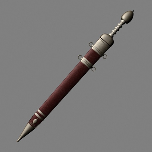 gladius hispaniensis 3d model - Gladius Hispaniensis by mostlysquare